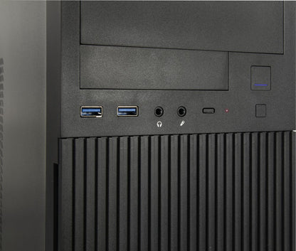 Inter-Tech IT-6521 | Micro-Tower | Zwart - Matmuis