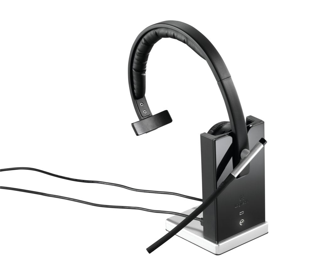 Logitech H820e | Draadloze Mono On-Ear Headset | Zwart - Matmuis - Matmuis