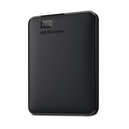 WD Elements Portable Externe Harde Schijf | 5TB | USB 3.2 | Zwart - Matmuis