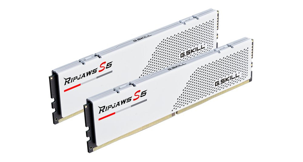 G.Skill Ripjaws S5 Wit | 32GB 2x16GB DDR5 | 5200MHz | DIMM | CL36 | Geheugenmodule | RAM - Matmuis - Matmuis