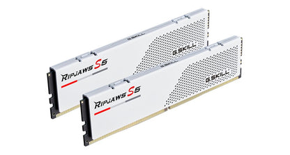 G.Skill Ripjaws S5 Wit | 32GB 2x16GB DDR5 | 5200MHz | DIMM | CL36 | Geheugenmodule | RAM - Matmuis - Matmuis
