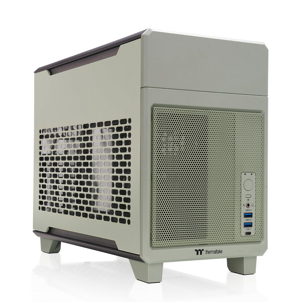 Thermaltake The TR100 | Mini-ITX Case | Matcha Green (CA-11A-00SENN-00) - Matmuis