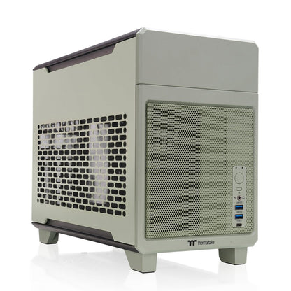 Thermaltake The TR100 | Mini-ITX Case | Matcha Green (CA-11A-00SENN-00) - Matmuis