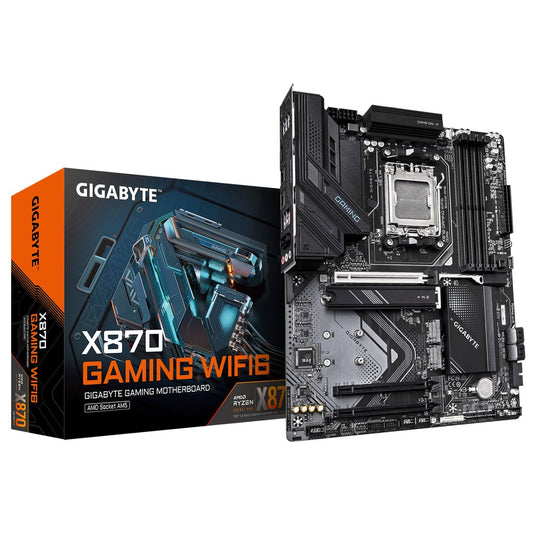 Gigabyte X870 GAMING WIFI6 | Socket AM5 | AMD X870 | 4xDDR5 | ATX | Moederbord - Matmuis