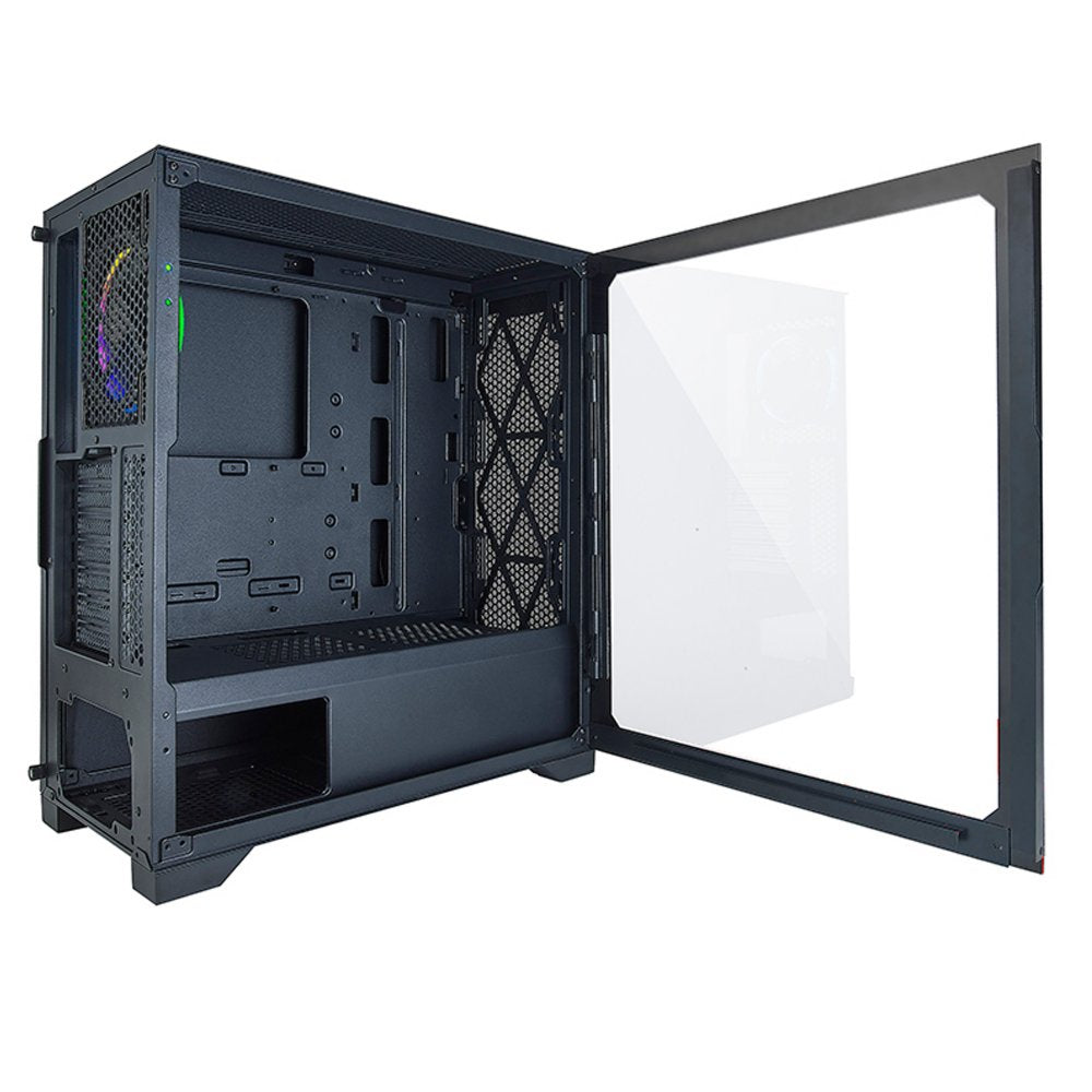 Azza Hive 450 RGB | Midi Tower Case | Zwart - Matmuis
