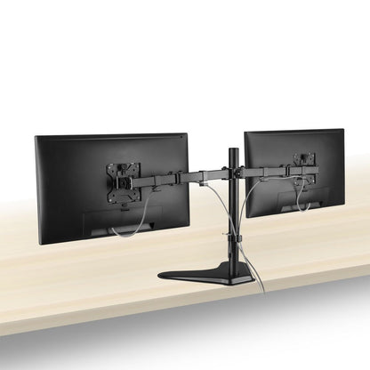 ACT AC8320 | Verstelbare Monitor-bureausteun | Tot 32" | Max 8kg | VESA 100x100 | 2 Monitoren - Matmuis - Matmuis