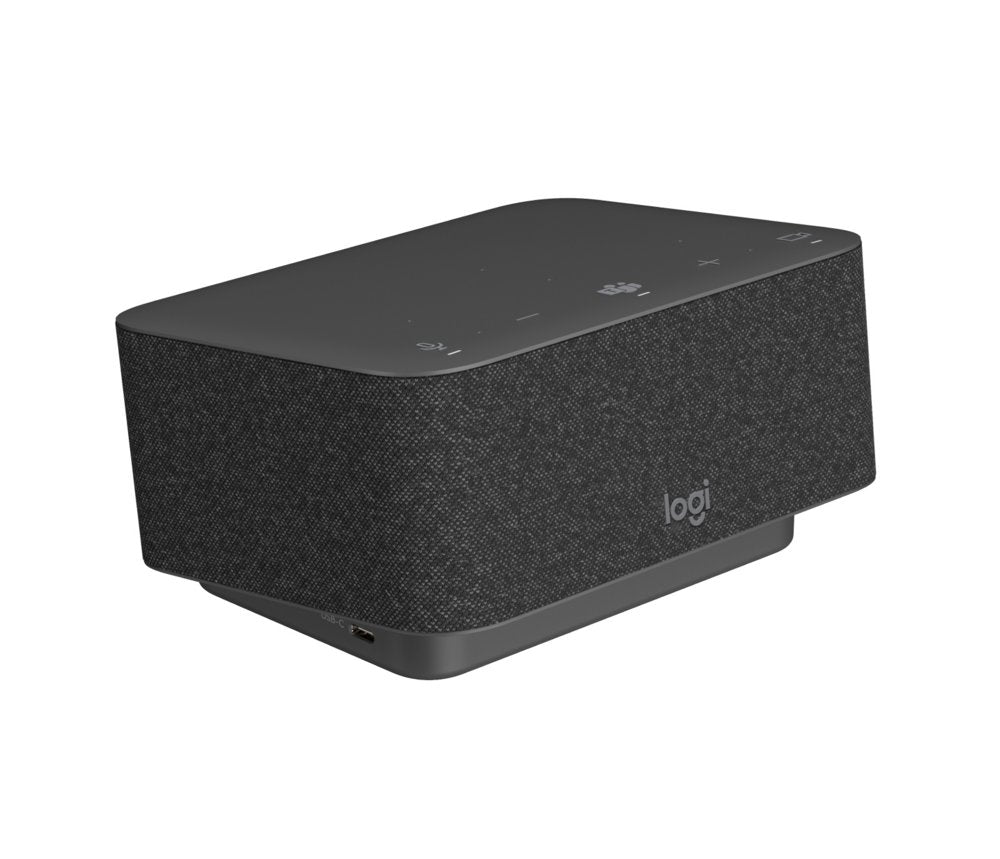 Logitech Logi Dock | Alles-in-één videovergadersysteem | Voor 1 persoon | USB & Bluetooth - Matmuis - Matmuis