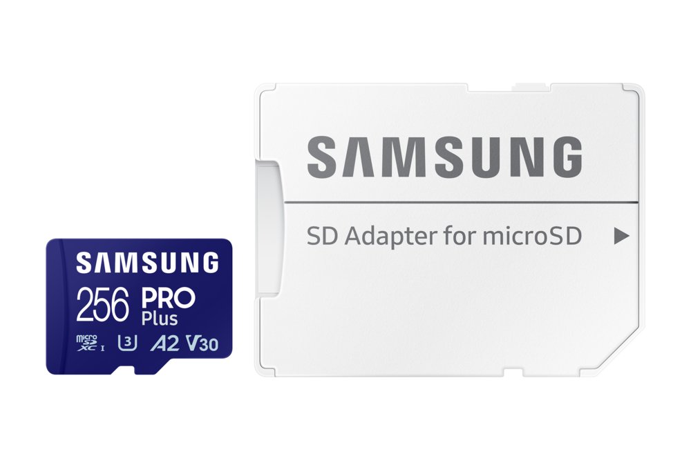 Samsung PRO Plus | MicroSDXC | 256GB | Class 10 | UHS-I U3 - Matmuis - Matmuis