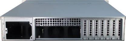 Inter-Tech IPC 2U-2408 Rack Zwart, Roestvrijstaal - Matmuis