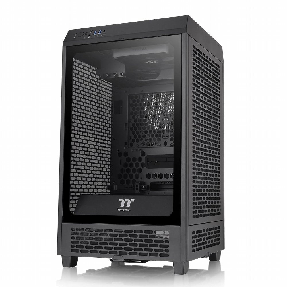 Thermaltake The Tower 200 | Mini ITX Case | Zwart (CA-1X9-00S1WN-00) - Matmuis