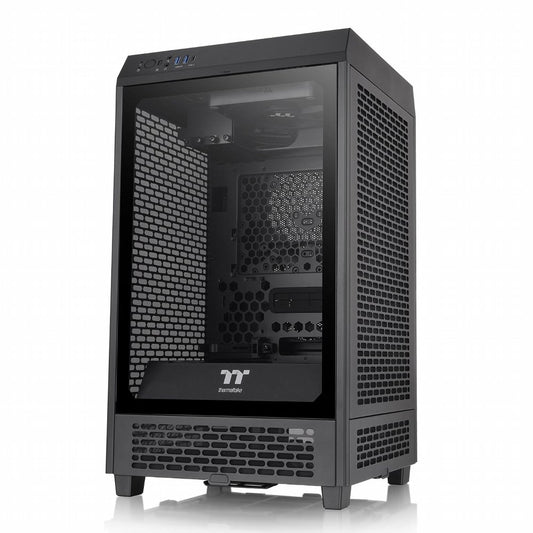 Thermaltake The Tower 200 | Mini ITX Case | Zwart (CA-1X9-00S1WN-00) - Matmuis