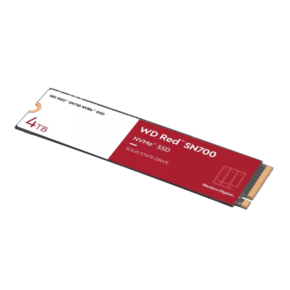 Western Digital Red SN700 | 4TB NVMe SSD | M.2 Gen3 | 3.400MB/s Lezen | 3.100MB/s Schrijven - Matmuis