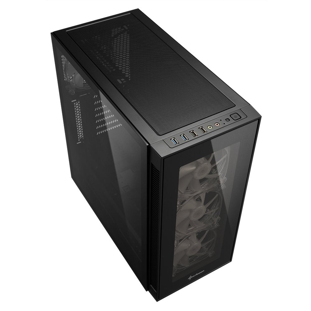Sharkoon TG5 Pro RGB | Midi Tower Case | Zwart - Matmuis