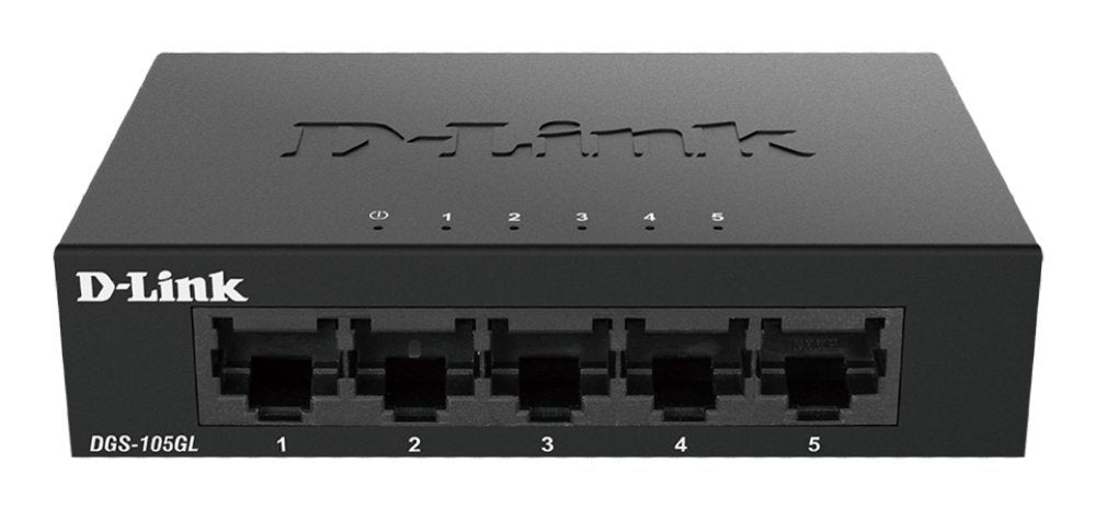 D-Link DGS-105GL/E | Netwerk-switch | Unmanaged | Gigabit Ethernet (10/100/1000) - Matmuis