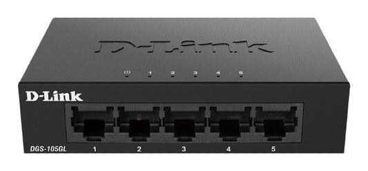 D-Link DGS-105GL/E | Netwerk-switch | Unmanaged | Gigabit Ethernet (10/100/1000) - Matmuis