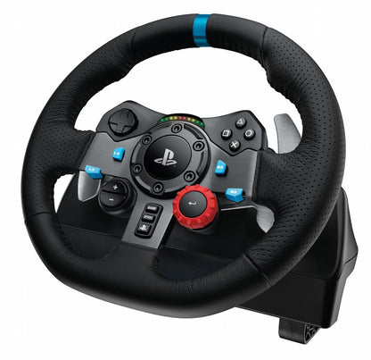 Logitech G29 Driving Force Stuurwiel + Pedalen | Force Feedback | 900° Rotatie | USB 2.0 | Compatibel met PC, PS3, PS4, PS5 - Matmuis - Matmuis