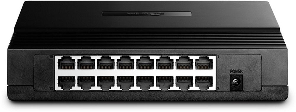 TP-Link TL-SF1016DS | Unmanaged Switch | 16 Poorten | Fast Ethernet (10/100 Mbps) - Matmuis