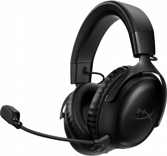 HyperX Cloud III | Draadloze Over-ear Gaming Headset | USB-C & USB-A Receiver | Zwart - Matmuis - Matmuis