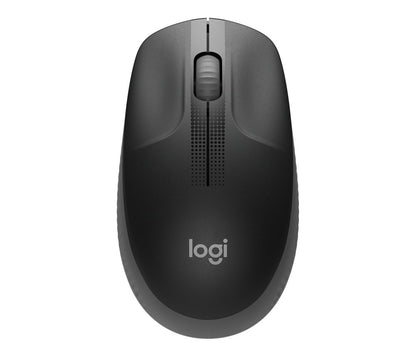 Logitech M190 | Draadloze Muis | Links- en Rechtshandig | RF | 1000 DPI | Zwart - Matmuis - Matmuis