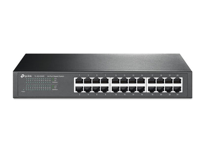 TP-Link TL-SG1024D | Unmanaged Switch | 24 Poorten | Gigabit Ethernet (10/100/1000 Mbps) | Grijs - Matmuis