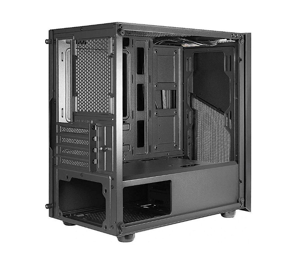 Inter-Tech SM-007 Enforcer | Micro Tower Case | Zwart - Matmuis