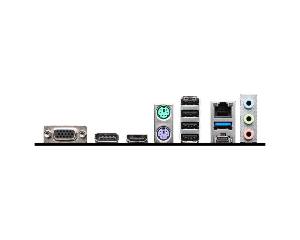 MB MSI PRO B760M-P | Socket LGA 1700 | Intel B760 | 4xDDR5 | Micro-ATX | Moederbord - Matmuis - Matmuis
