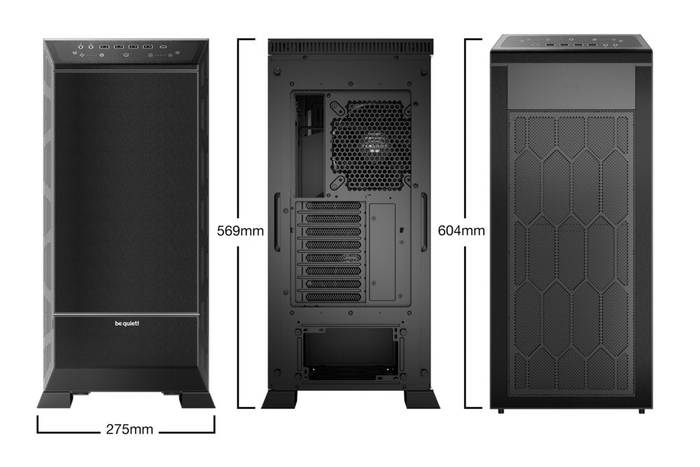be quiet! Dark Base Pro 901 | Tower Case | Zwart - Matmuis
