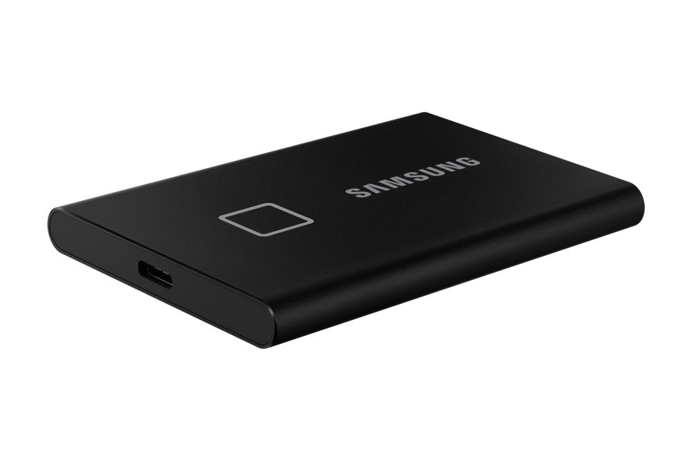 Samsung T7 Touch | Externe SSD | 1TB | USB 3.2 Gen2 | 1050 MB/s | Wachtwoordbeveiliging | Zwart | Compact en Veilig