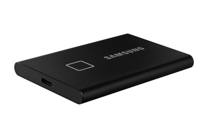 Samsung T7 Touch | Externe SSD | 1TB | USB 3.2 Gen2 | 1050 MB/s | Wachtwoordbeveiliging | Zwart | Compact en Veilig