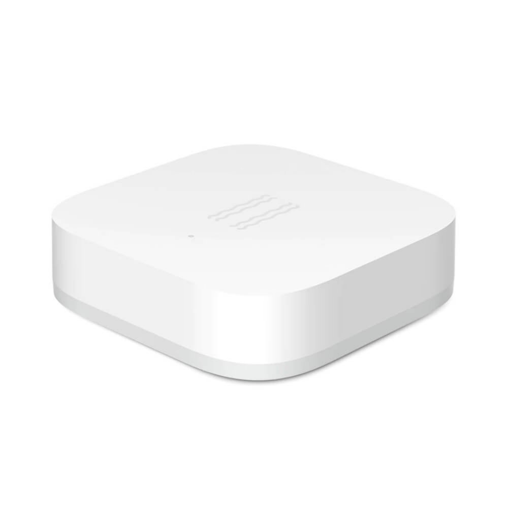 Aqara Vibratiesensor | Detecteert trillingen, kantelingen en bewegingen | Draadloos | Batterijgevoed (CR2032) | Zigbee 3.0 | Compatibel met HomeKit, Alexa, Google Assistant | Wit