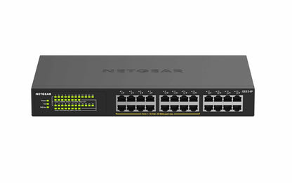 NETGEAR GS324P | Unmanaged | Gigabit Ethernet (10/100/1000 Mbps) | Power over Ethernet (PoE) | 1U - Matmuis