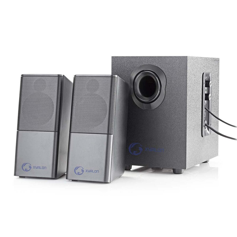 Nedis GSPR10021BK | 2.1 Luidsprekerset | 11W RMS | Zwart - Matmuis - Matmuis