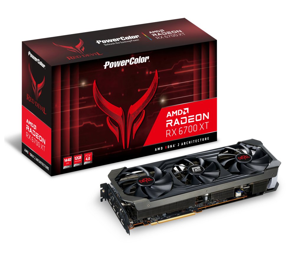 PowerColor Red Devil Radeon RX 6700XT | 12GB GDDR6 VRAM | Videokaart | GPU | AMD - Matmuis - Matmuis