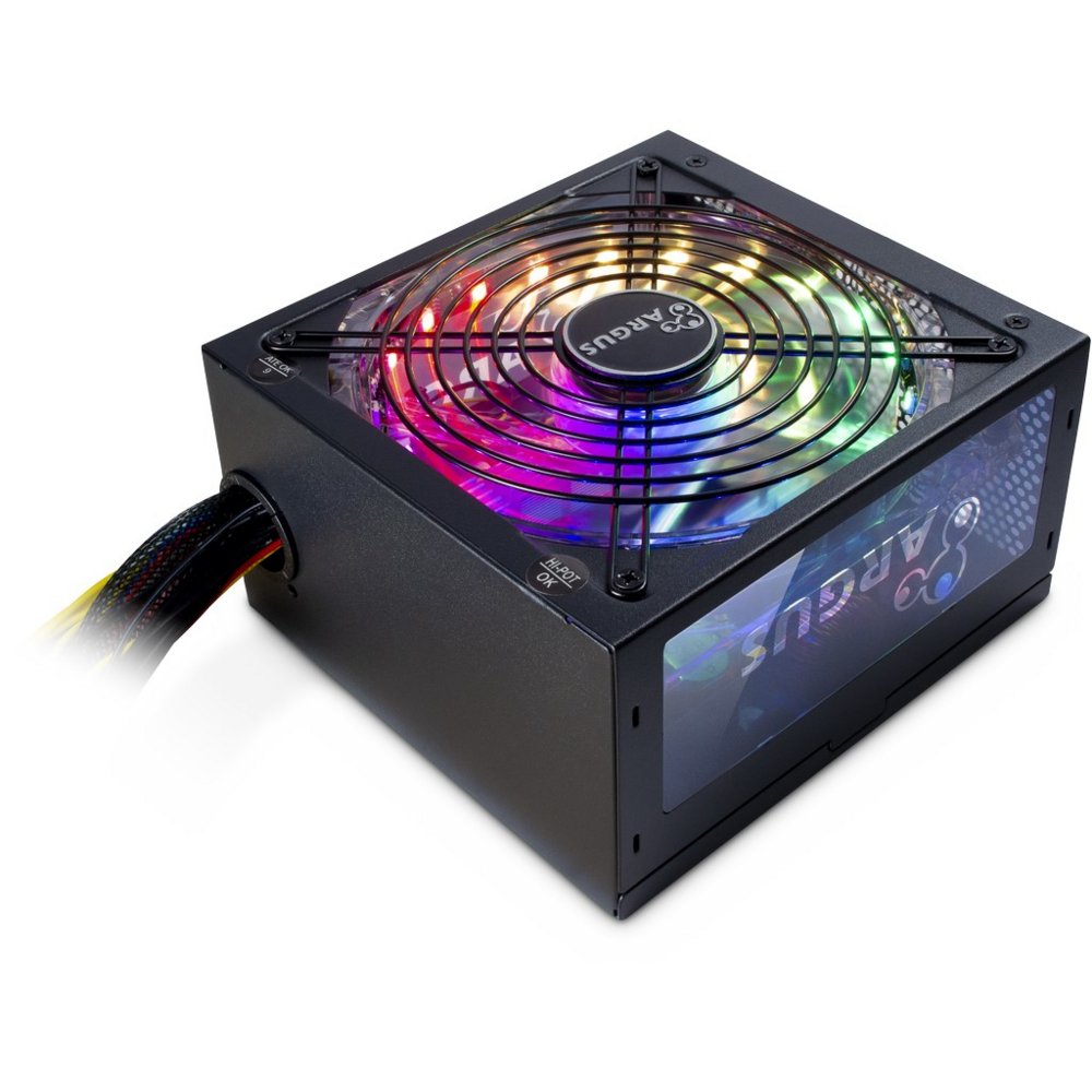 Inter-Tech Argus RGB-700W II | 700 Watt Bronze ATX PSU | Power Supply | Voeding - Matmuis - Matmuis
