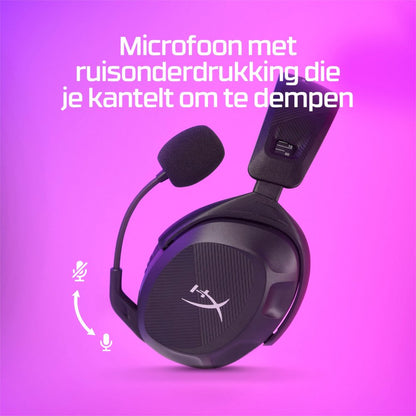 HyperX Cloud Stinger 2 | Draadloze Over-Ear Headset | USB-A Receiver | Zwart - Matmuis - Matmuis