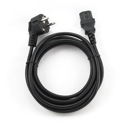 Gembird PC-186-VDE | 1,8 m Stroomkabel | Schuko (CEE 7/7) naar IEC C13 | Zwart | 10A / 250V - Matmuis