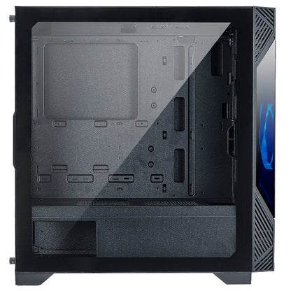 Azza Eclipse 440 ARGB | Midi Tower Case | Zwart - Matmuis