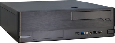 Inter-Tech IT-502 | Mini Tower Case | Zwart - Matmuis