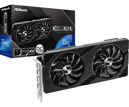 Asrock Intel Arc A750 Challenger D OC | 8GB GDDR6 VRAM | Videokaart | GPU | Nvidia - Matmuis - Matmuis