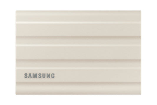 Samsung T7 Shield | Externe SSD | 2TB | USB 3.2 Gen2 | 1.050MB/s Lezen | 1.000MB/s Schrijven | Beige - Matmuis - Matmuis