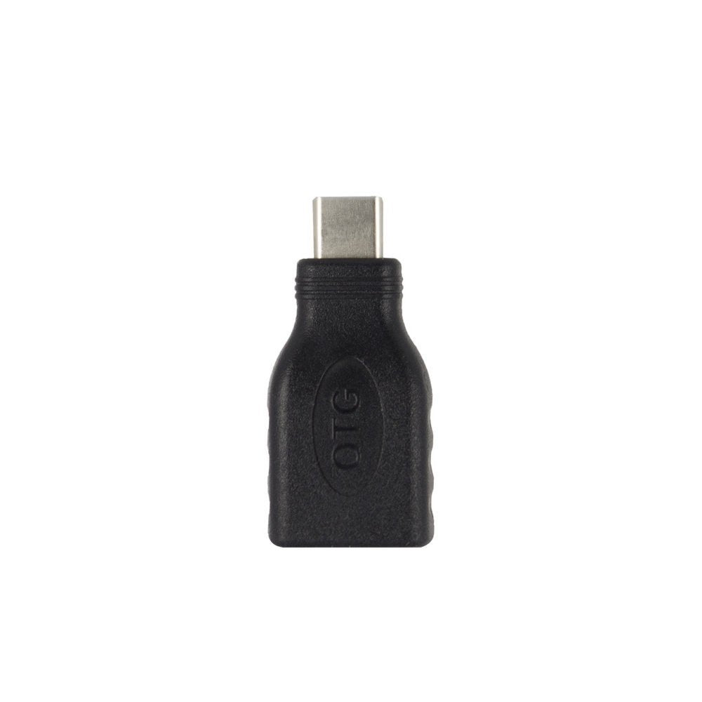 ACT kabel-tussenstuk | USB-A naar USB-C | Zwart | AC7355 - Matmuis - Matmuis