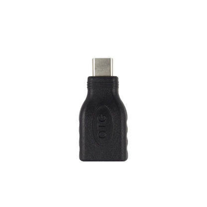 ACT kabel-tussenstuk | USB-A naar USB-C | Zwart | AC7355 - Matmuis - Matmuis