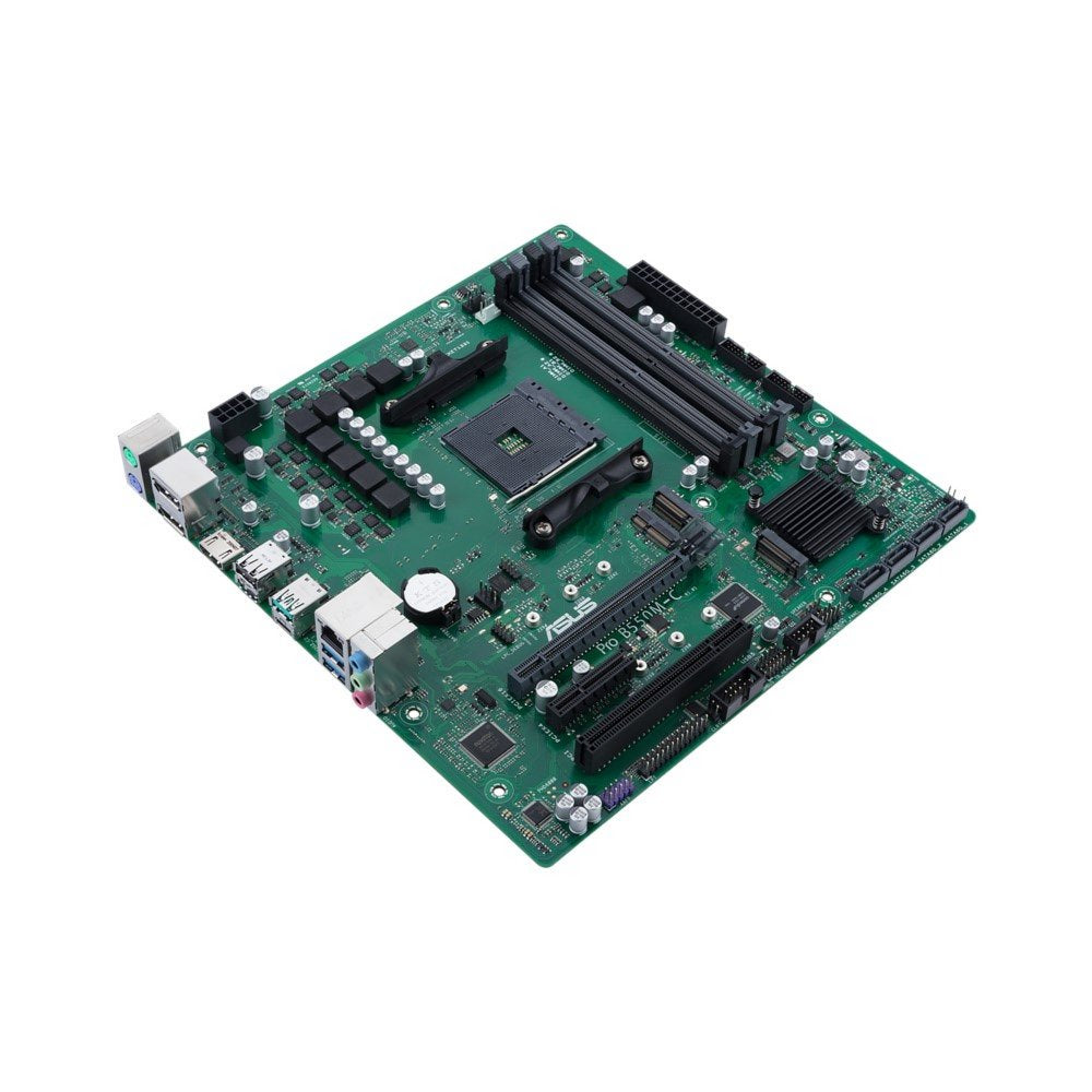 ASUS PRO B550M-C/CSM | Socket AM4 | AMD B550 | 4xDDR4 | Micro-ATX | Moederbord - Matmuis - Matmuis