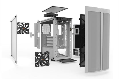 be quiet! Pure Base 500DX | Midi Tower Case | Wit - Matmuis