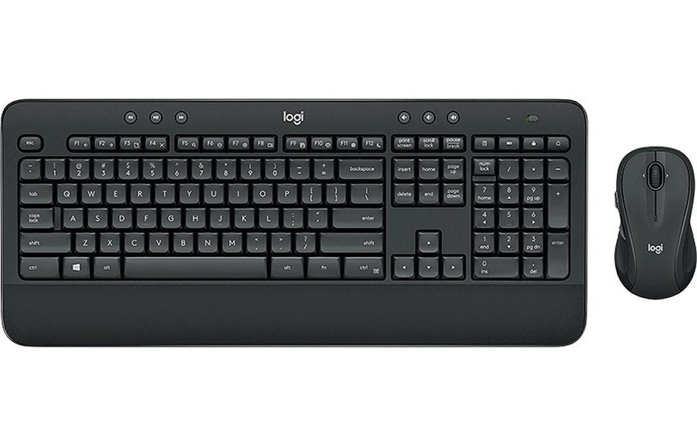 Logitech MK545 Advanced | Draadloze Muis- en Toetsenbordcombo | QWERTY | Zwart - Matmuis - Matmuis