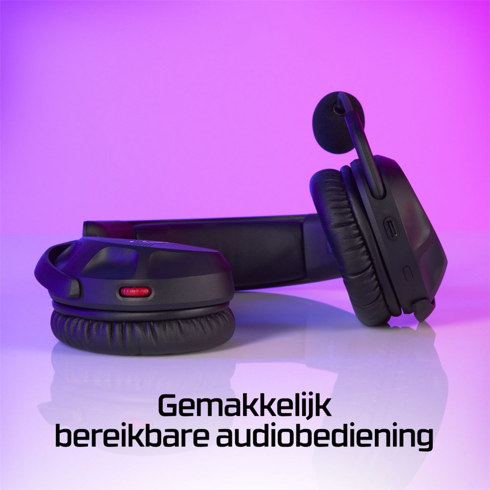 HyperX Cloud Stinger 2 | Draadloze Over-Ear Headset | USB-A Receiver | Zwart - Matmuis - Matmuis