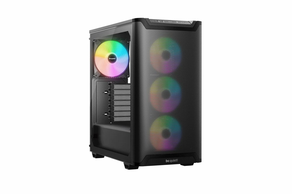 be quiet! PURE BASE 501 LX RGB | Midi Tower Case | Zwart - Matmuis