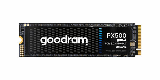 Goodram PX500 | 512GB NVMe SSD | M.2 Gen3 | 3.200MB/s Lezen | 2.400MB/s Schrijven - Matmuis