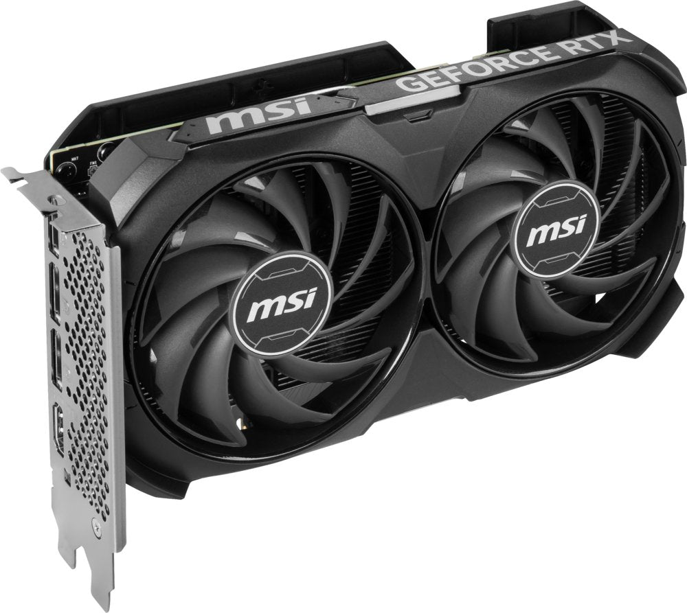 MSI GeForce RTX 4060 Ti VENTUS 2X BLACK OC | 8GB GDDR6 VRAM | Videokaart | GPU | Nvidia - Matmuis - Matmuis