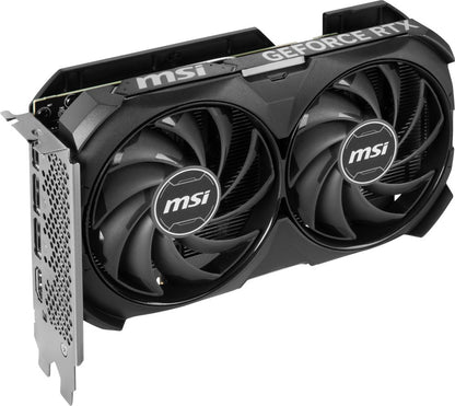 MSI GeForce RTX 4060 Ti VENTUS 2X BLACK OC | 8GB GDDR6 VRAM | Videokaart | GPU | Nvidia - Matmuis - Matmuis